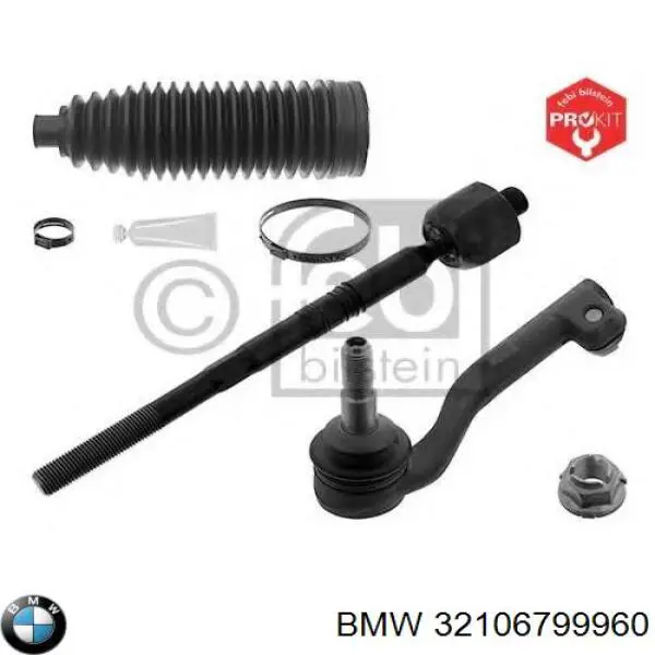 Тяга рульова в зборі, ліва BMW 32106799960 ціна, від 25.75 USD