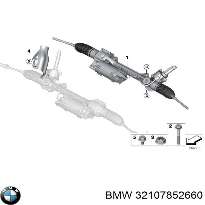 Купити BW410SLR0R MSG Рульова рейка
