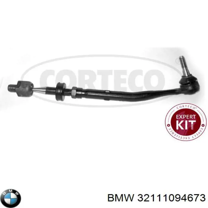 Тяга рульова в зборі, ліва 32111094673 BMW