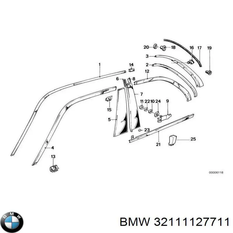 Купити 32111127711 BMW Амортизатор рульової