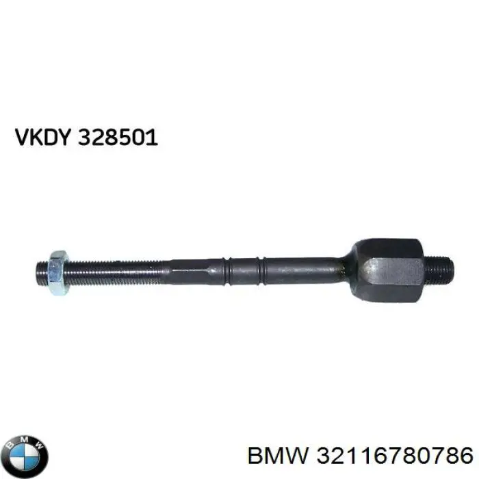 Тяга рульова в зборі, права 32116780786 BMW