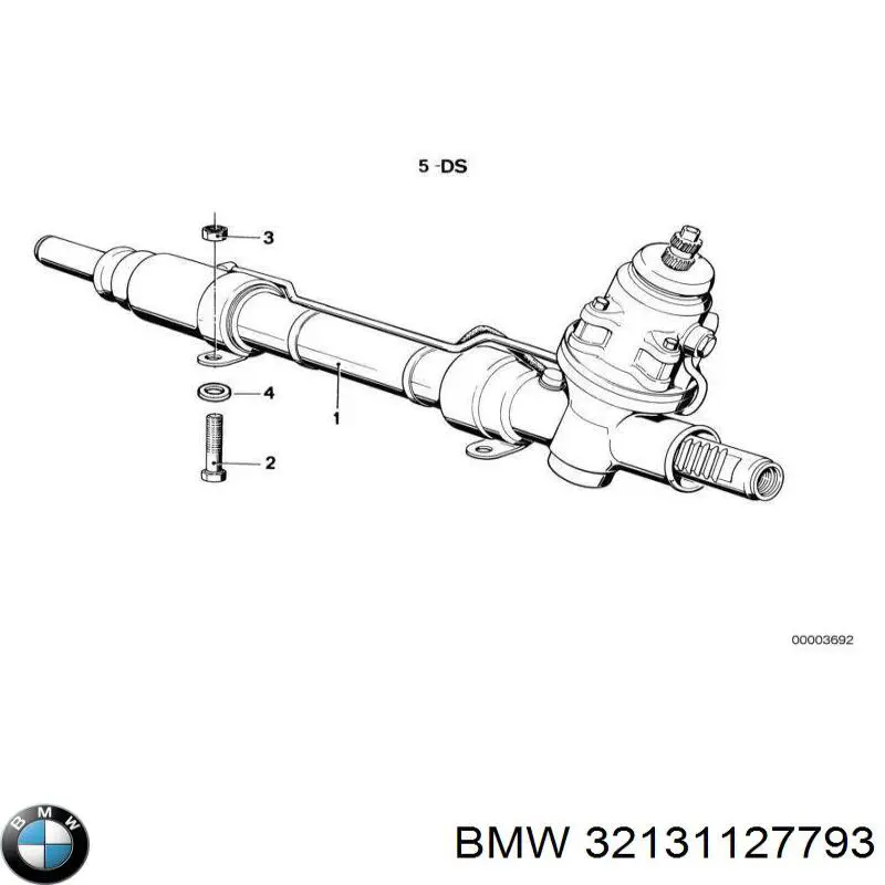 Купити 32131127793 BMW Рульова рейка