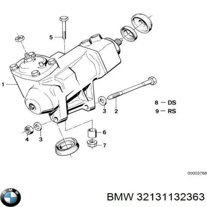 Управління рульове в зборі BMW 32131132363 ціна, від 2546.72 USD