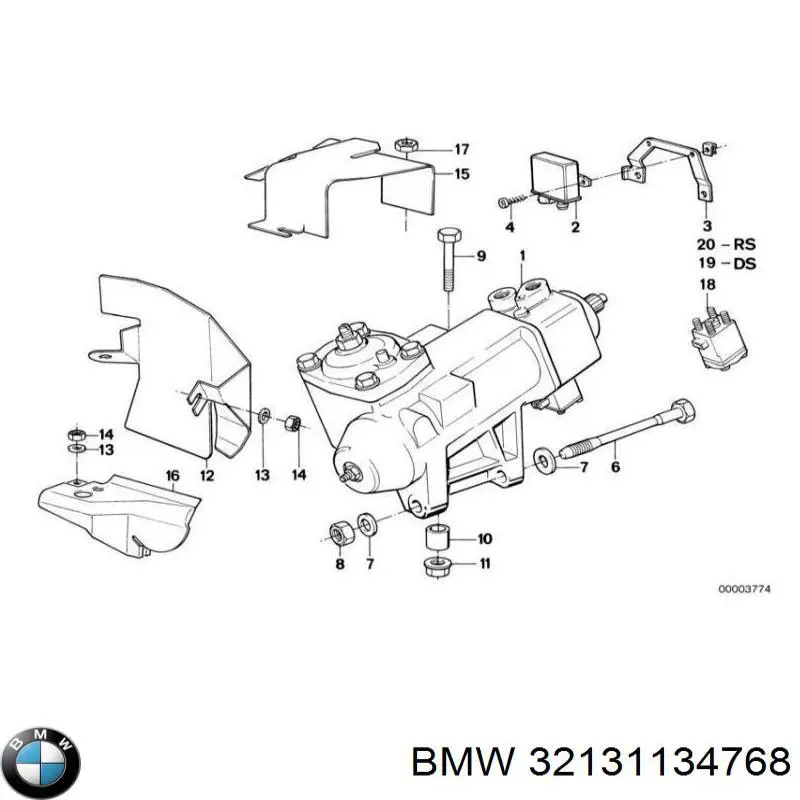 Прокладка адаптера маслянного фільтра BMW 32131134768 ціна, від 97.45 USD