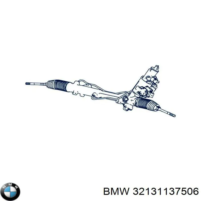 Механізм рульовий / редуктор на BMW 5 (E34)