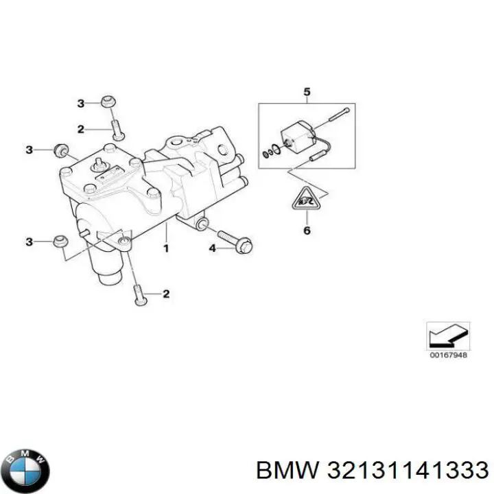 2907201 ZF Parts Рейковий рульовий механізм