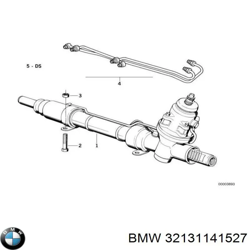 32131141527 BMW Ремкомплект до рульової рейки
