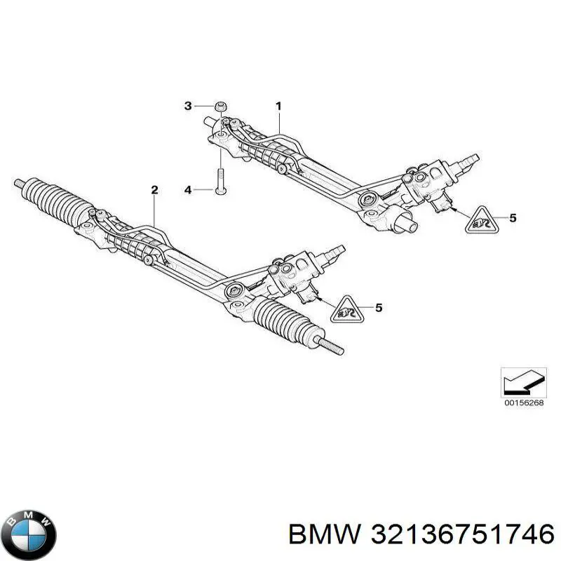 Управління рульове в зборі BMW 32136751746 ціна, від 179.93 USD