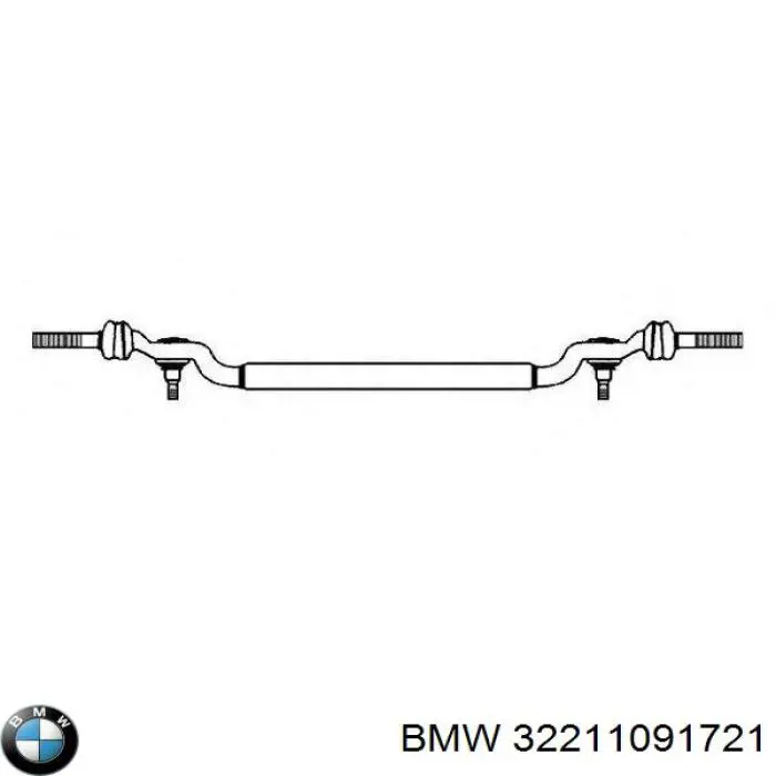32211091721 BMW тяга рульова центральна