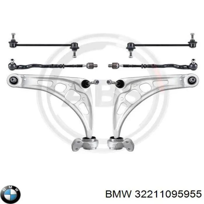 Купити 32211095955 BMW Тяга рульова в зборі, ліва