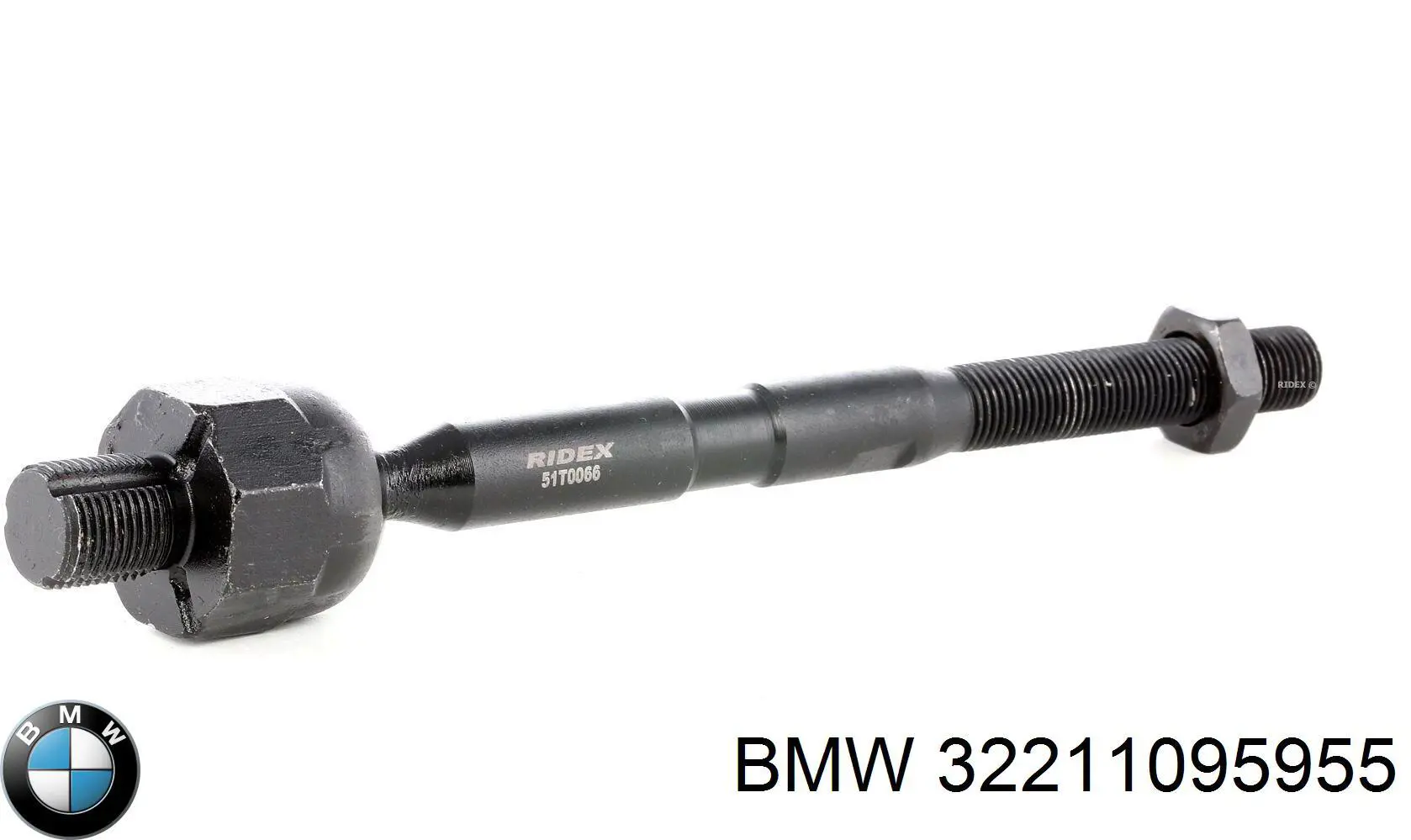 Тяга рульова в зборі, ліва 32211095955 BMW