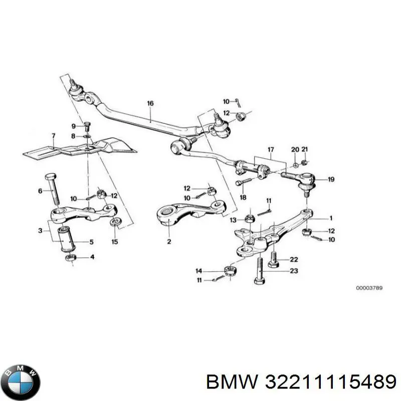 Втулка маятникового важіля BMW 32211115489 ціна, від 27.61 USD