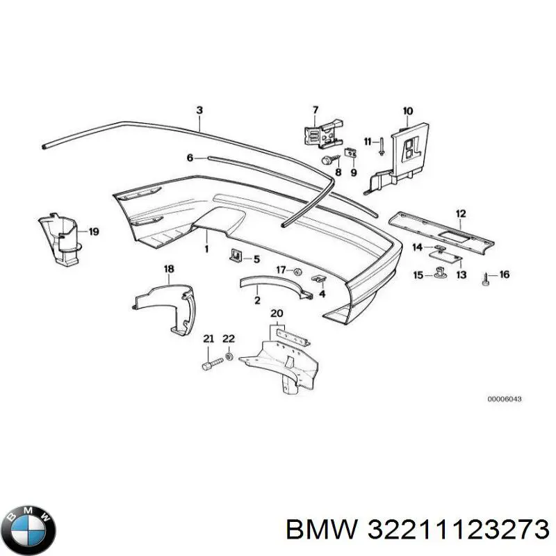 Купити 32211123273 BMW 