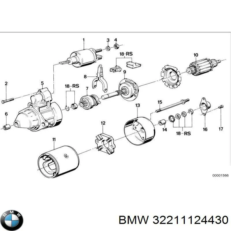  BMW 32211124430 ціна, від 88.46 USD
