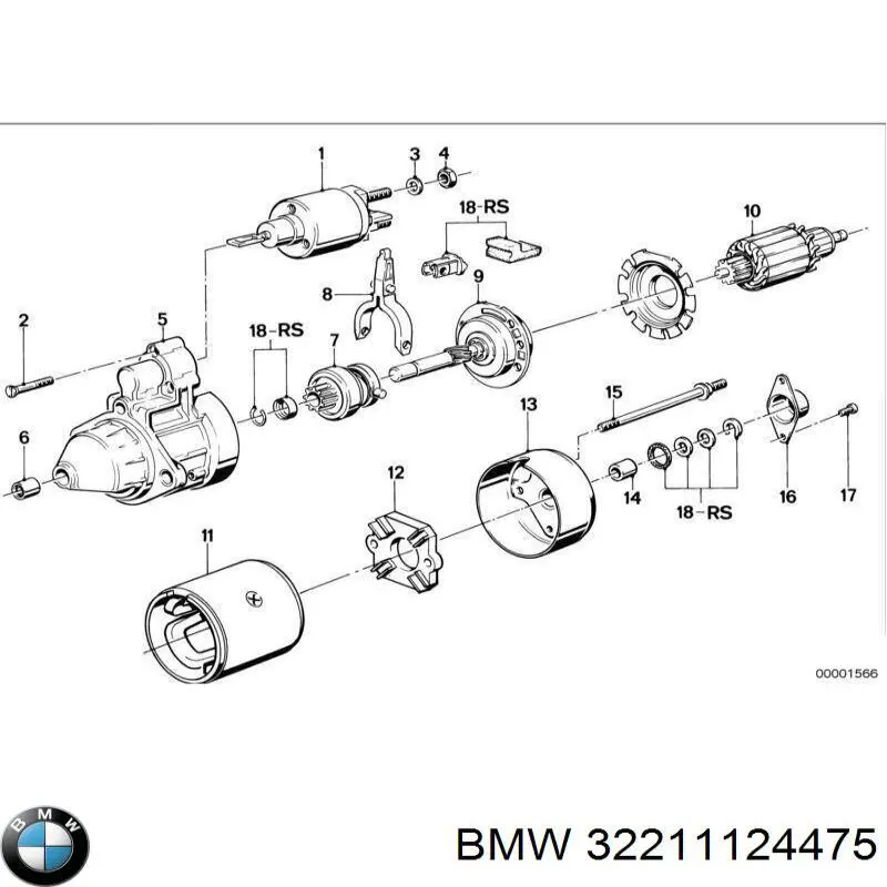 Купити 32211124475 BMW Тяга рульова в зборі