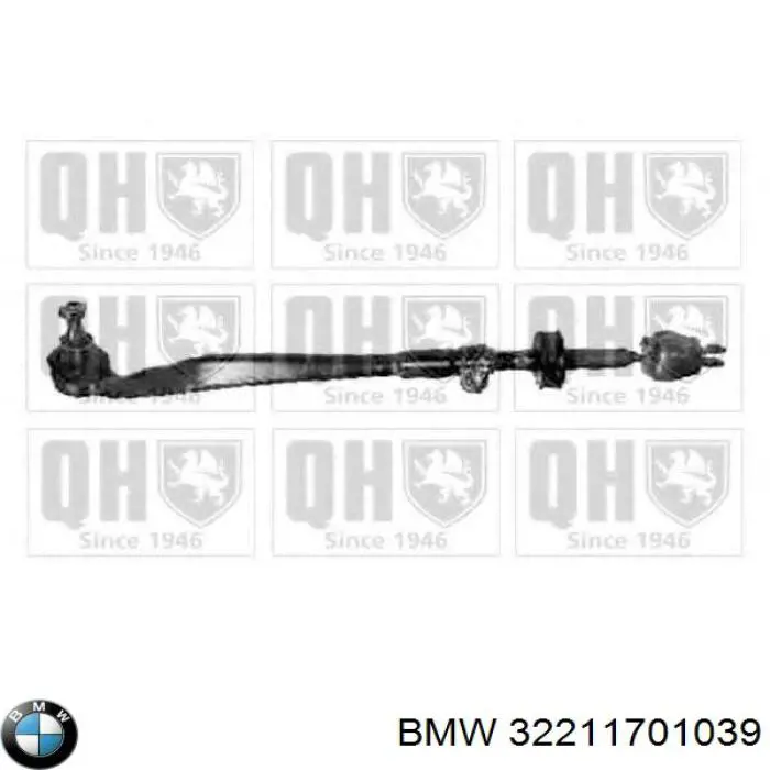 Тяга рульова в зборі, ліва BMW 32211701039 ціна, від 320.02 USD