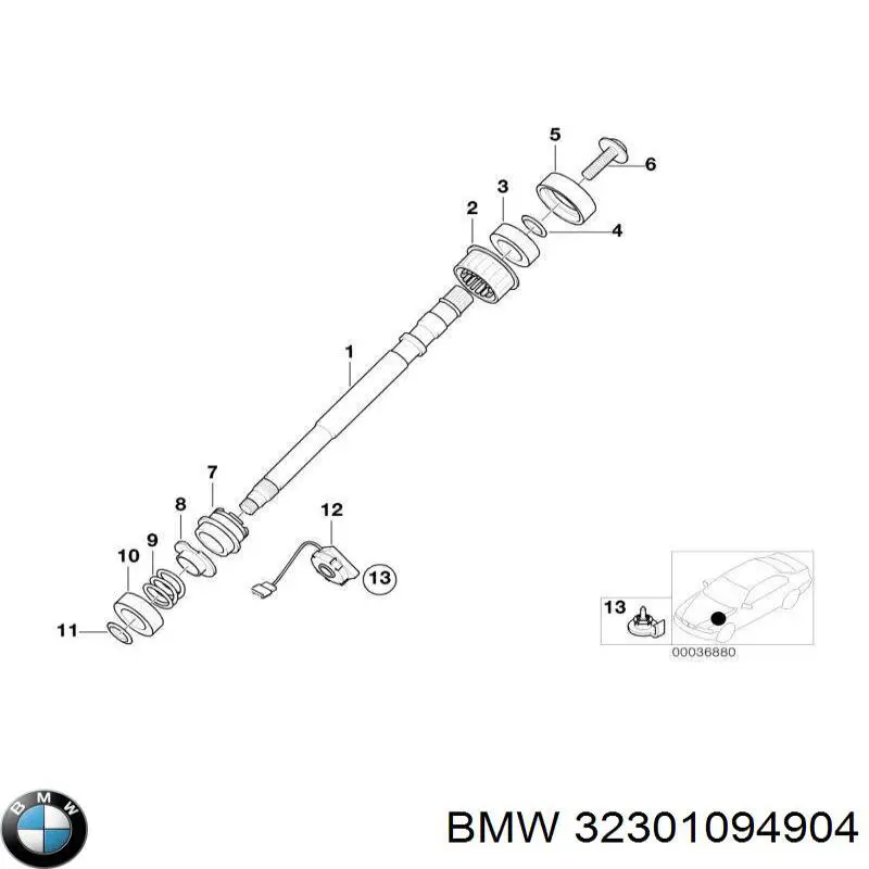  32301094904 BMW