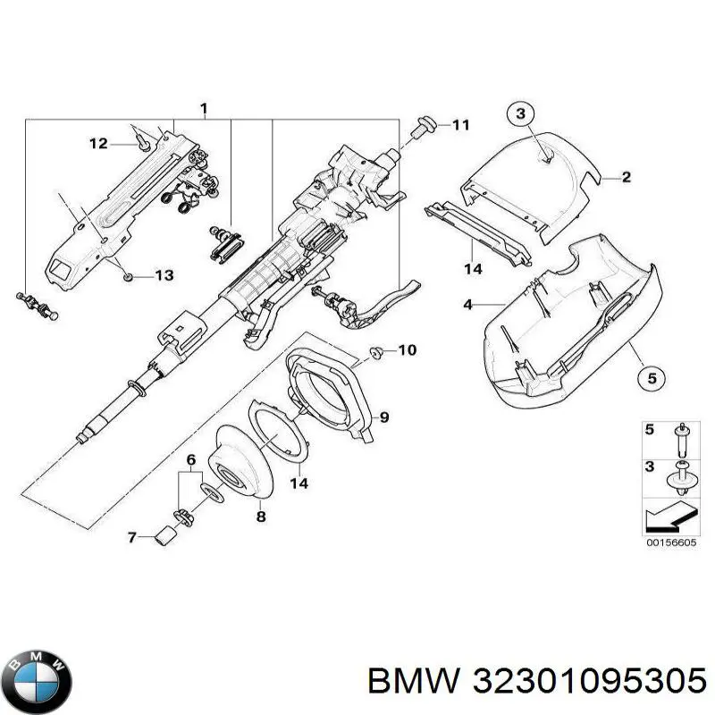  BMW 32301095305 ціна, від 9.13 USD