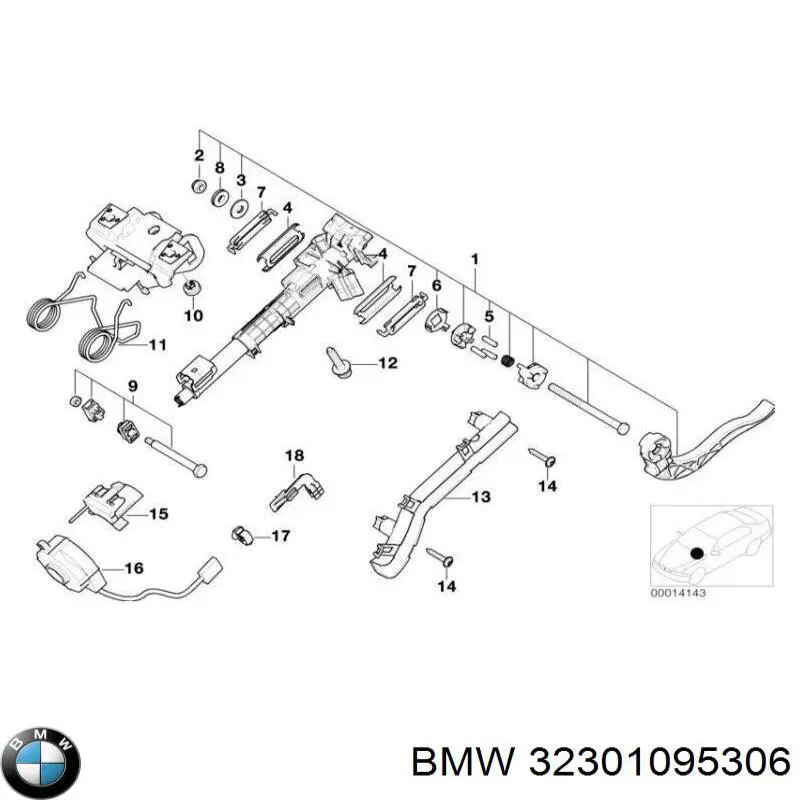  BMW 32301095306 ціна, від 8.75 USD