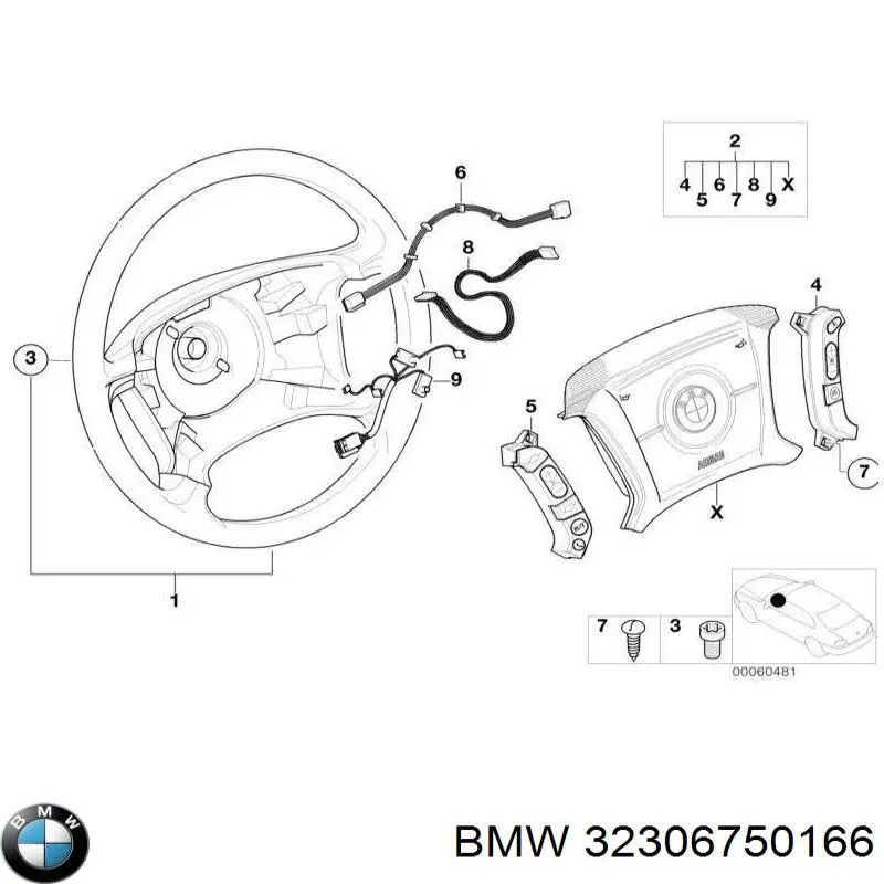 Купити 32306750166 BMW 