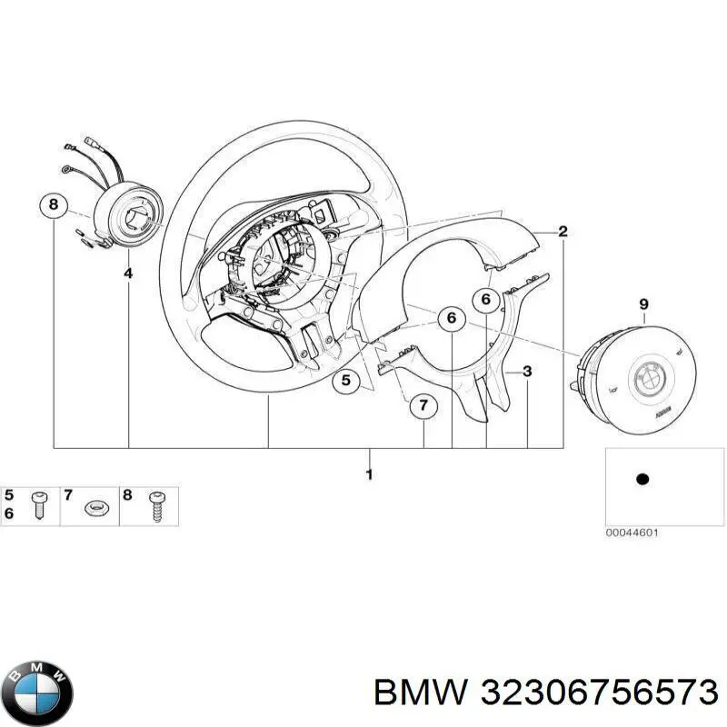 32306756573 BMW датчик абс (abs задній)