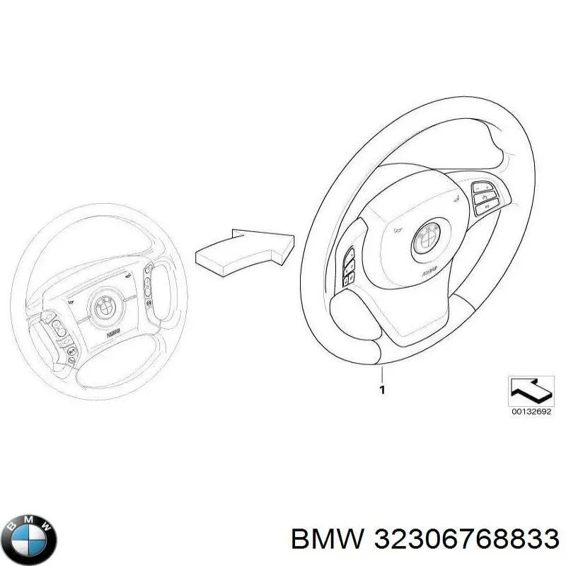 Купити 32306768833 BMW 