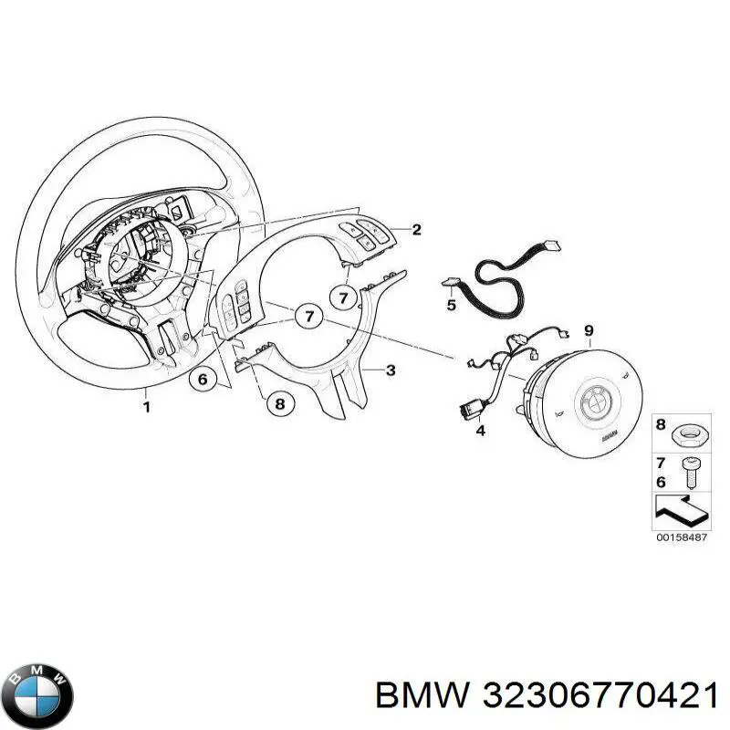 Купити 32306770421 BMW Кермо