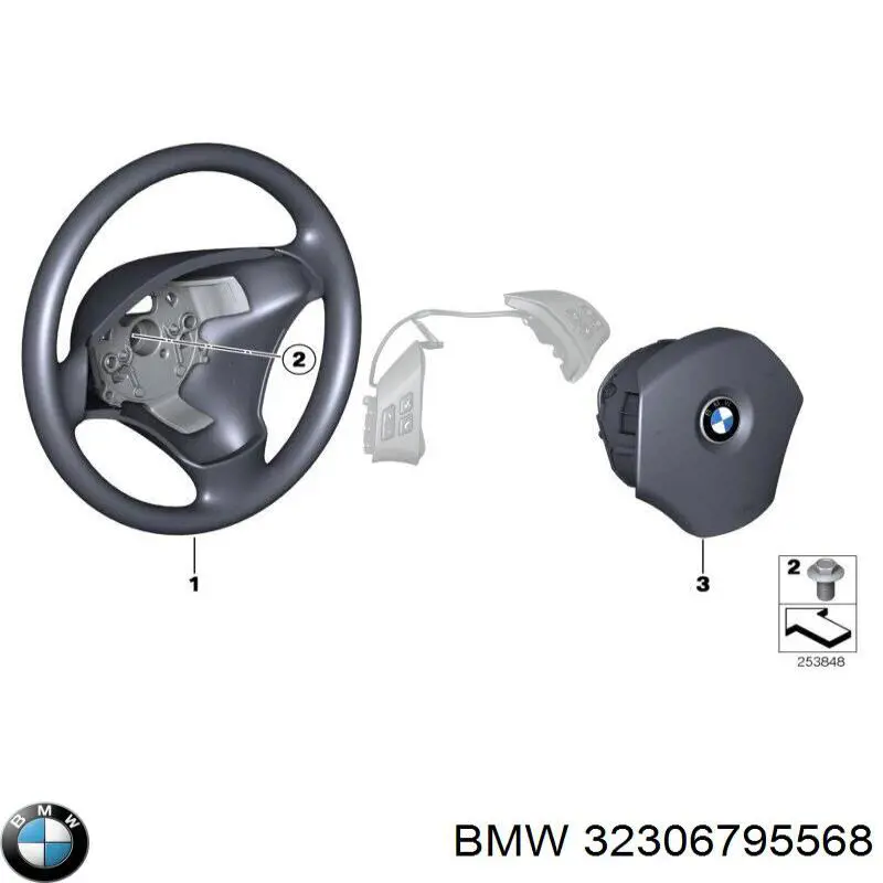 Рульове колесо BMW 32306795568 ціна, від 26.81 USD