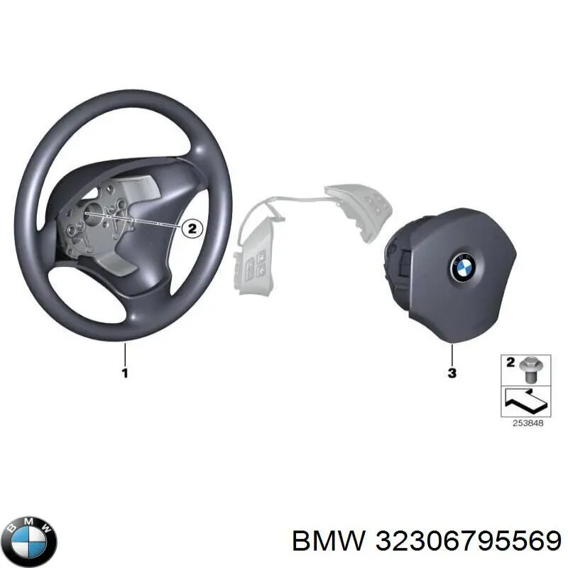 Рульове колесо 32306795569 BMW