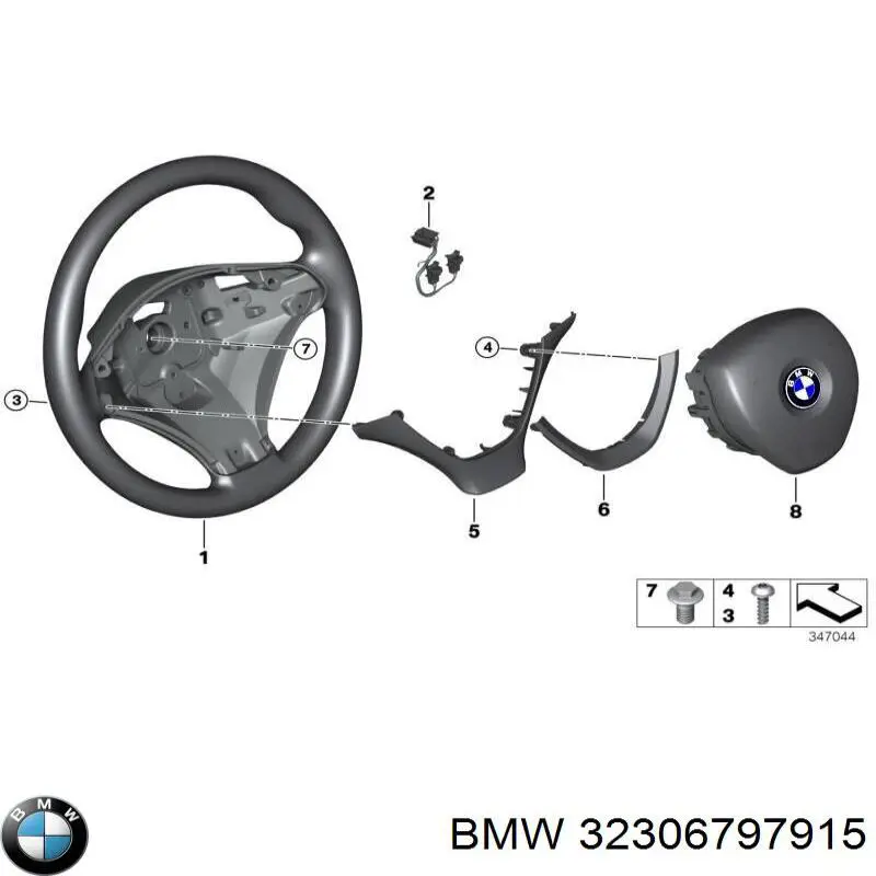 32306797915 BMW Рульове колесо