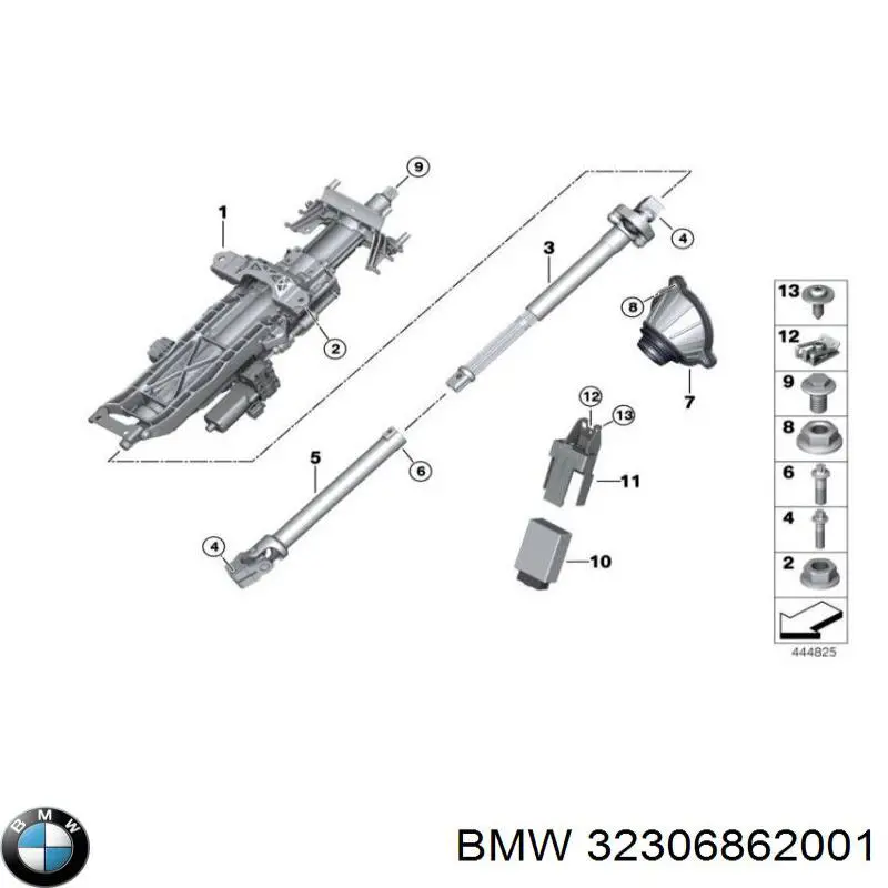 Рульова колонка 32306862001 BMW