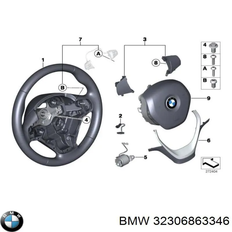 32306863346 BMW Рульове колесо