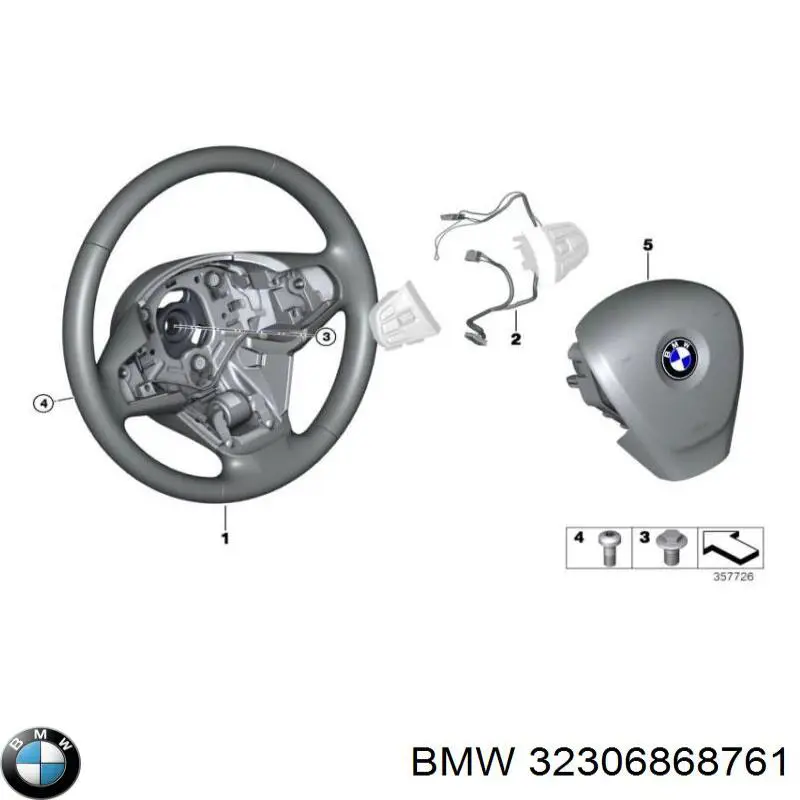 32306879922 BMW Рульове колесо