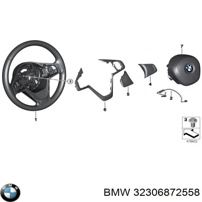  BMW 32306872558 ціна, від 22.80 USD