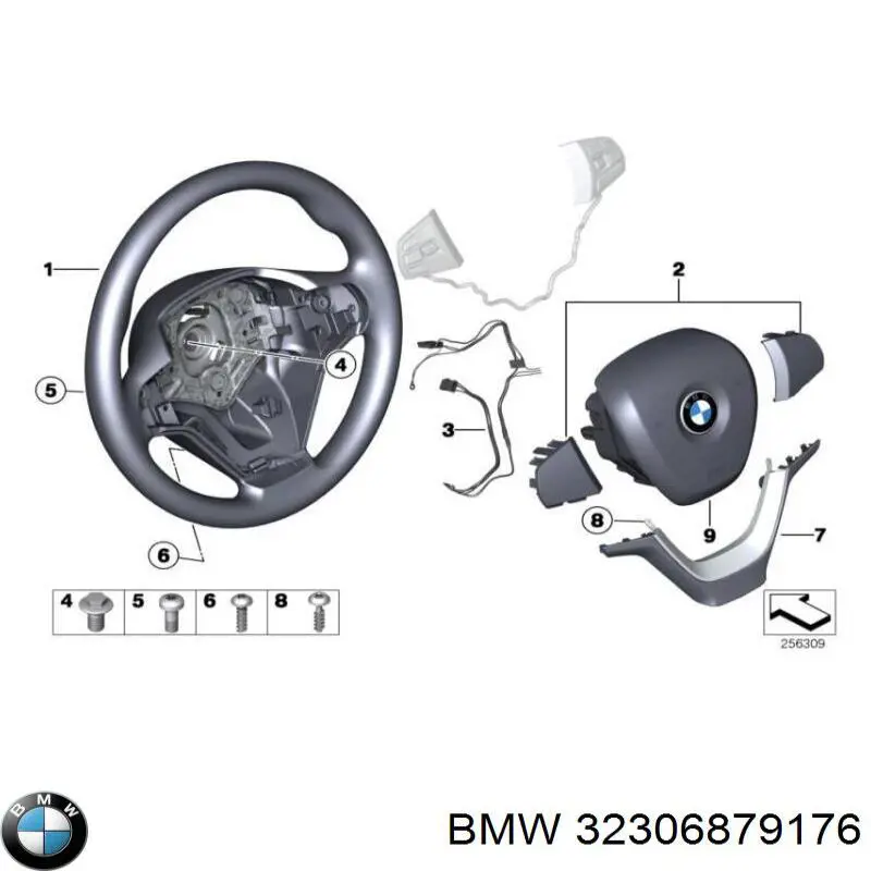 Купити 32306879176 BMW Кермо