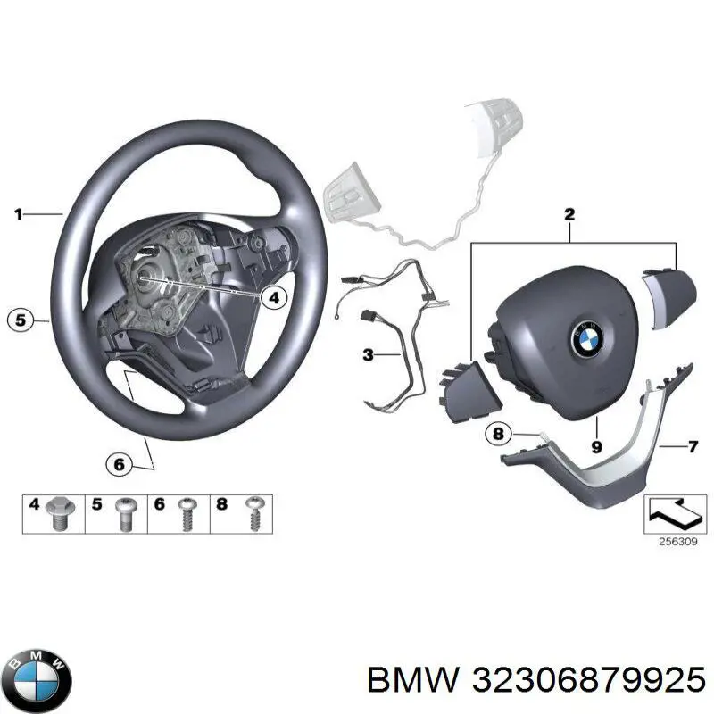 Купити 32306879925 BMW Кермо