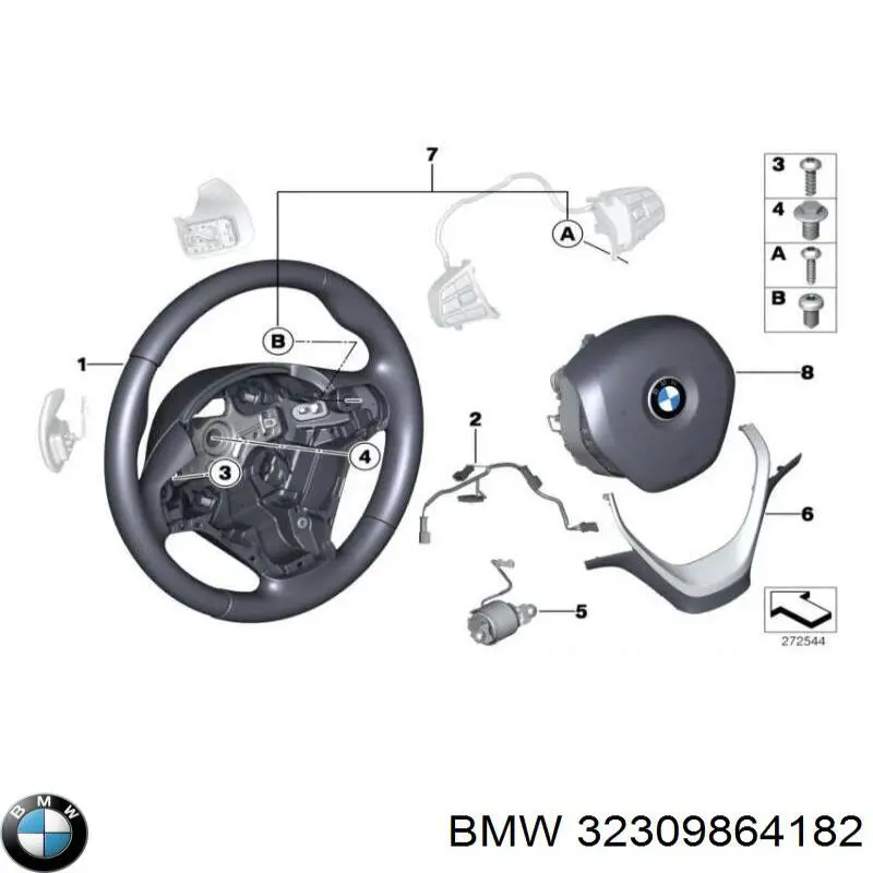 32309864182 BMW Рульове колесо
