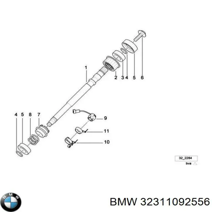  32311092556 BMW