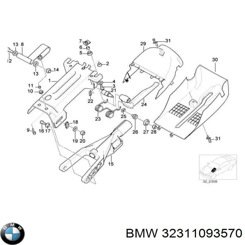 32311093570 BMW 
