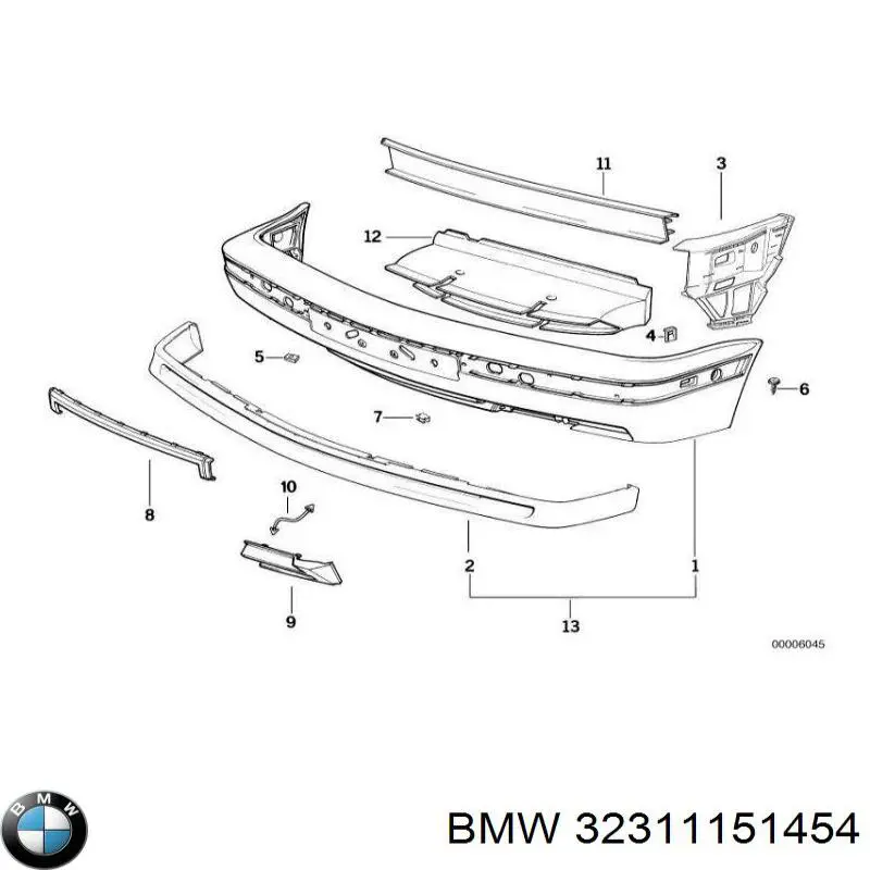 32311121867 BMW Рульовий кардан нижній