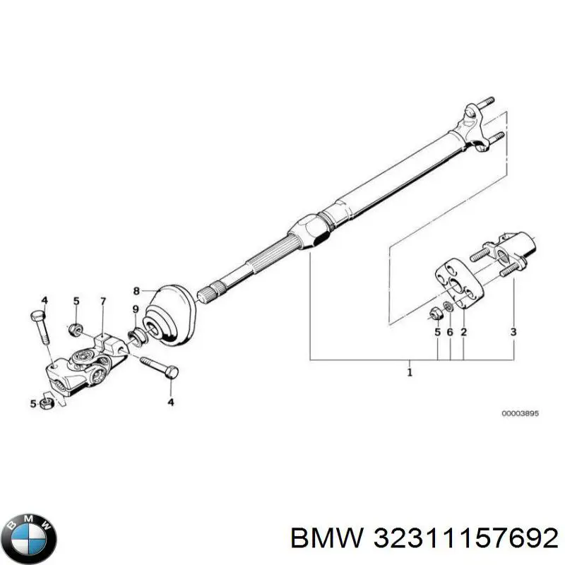  BMW 32311157692 ціна, від 19.34 USD