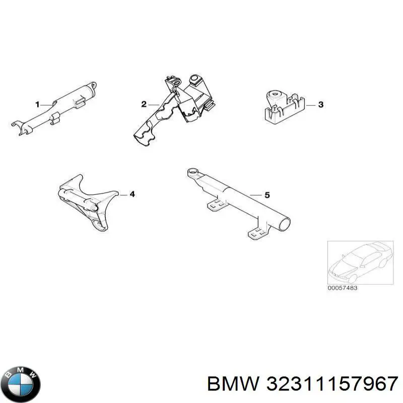 Купити 32311157967 BMW 