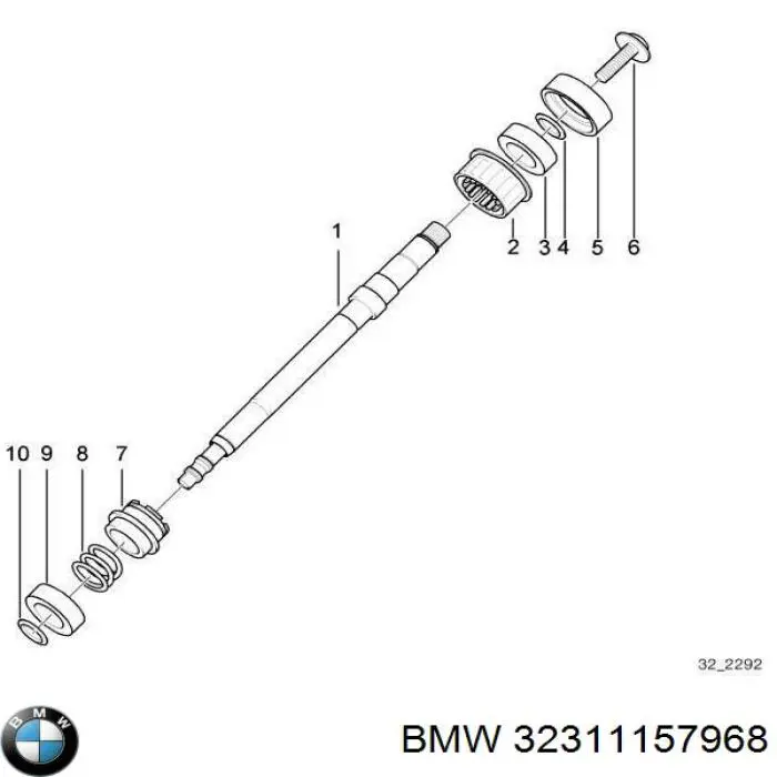  BMW 32311157968 ціна, від 5.49 USD