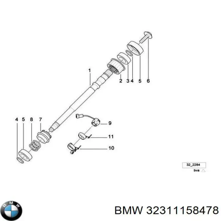  32311158478 BMW