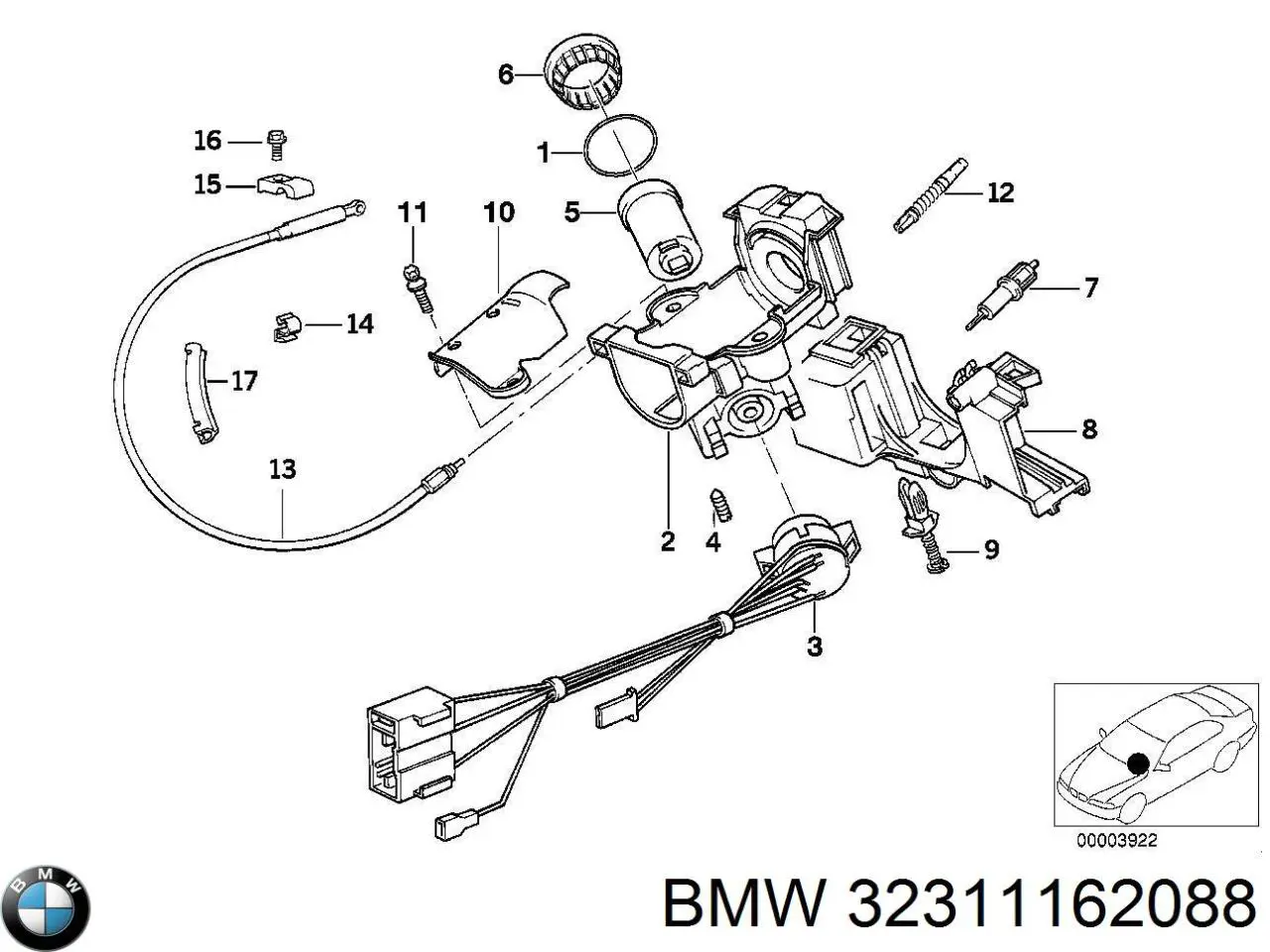  32311162088 BMW