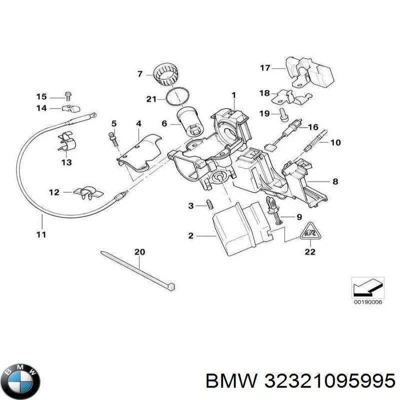Купити 32321095995 BMW 