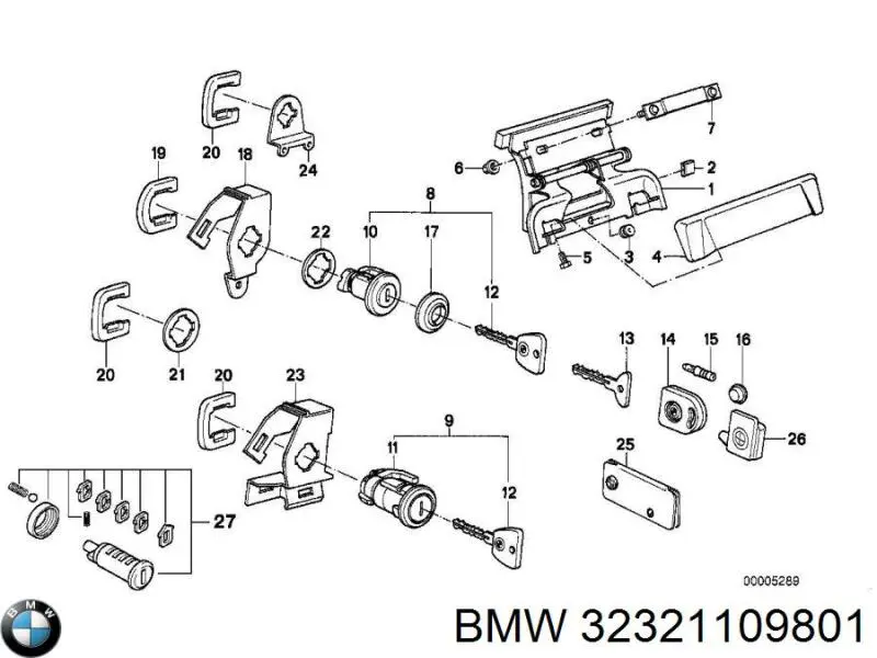  32321109801 BMW