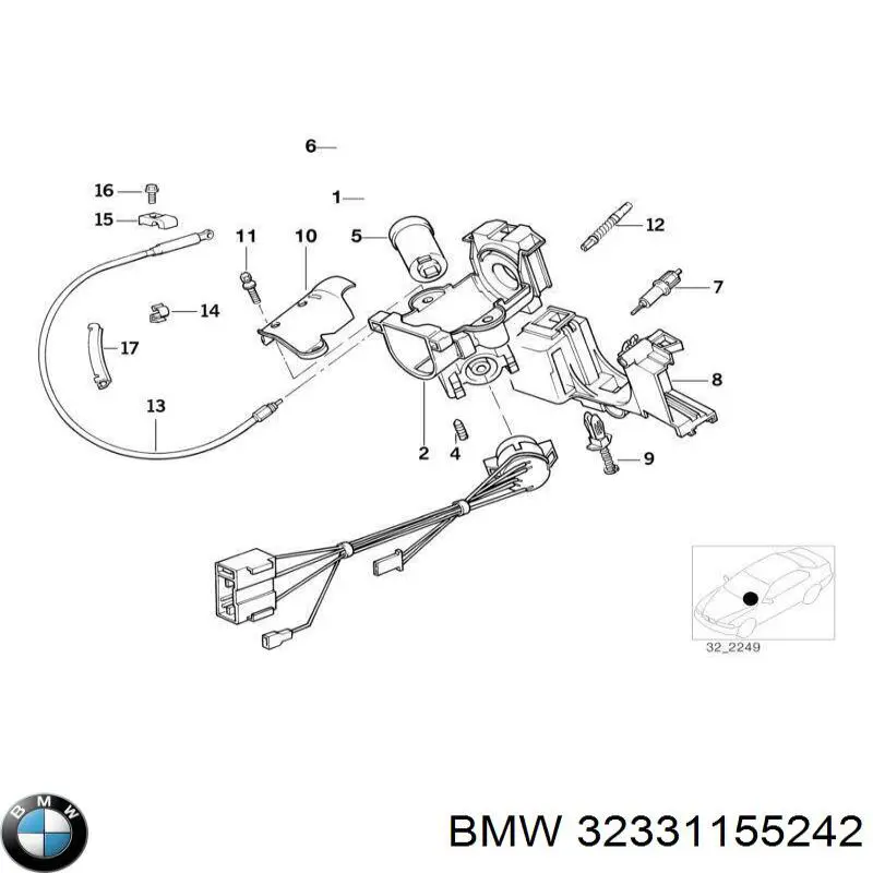 32331155242 BMW 