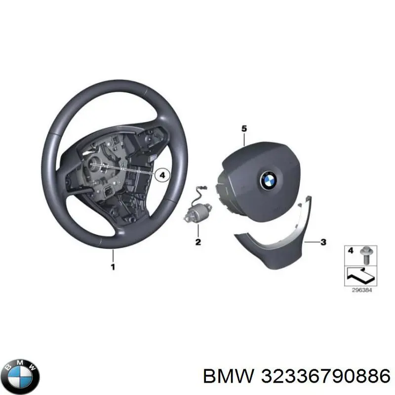 Рульове колесо BMW 32336790886 ціна, від 29.27 USD