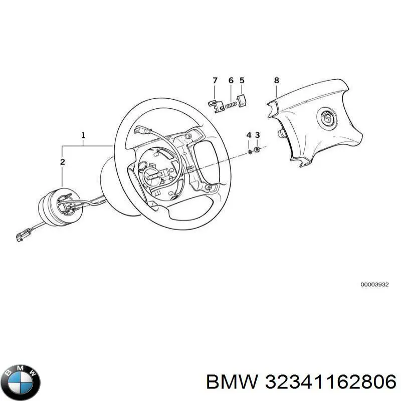 Рульове колесо 32341162806 BMW